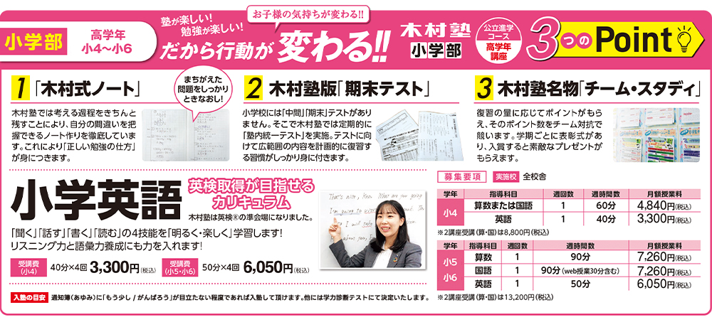 小学部募集要項