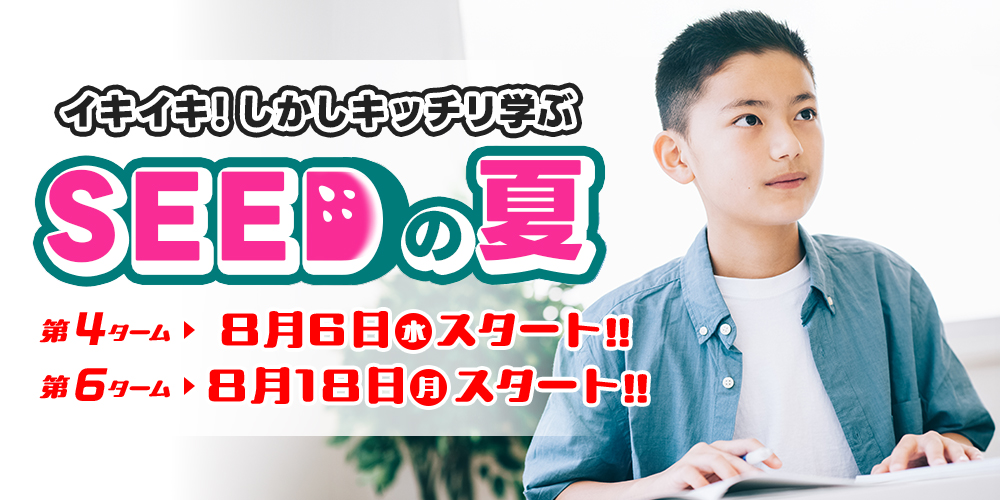 SEEDの夏！