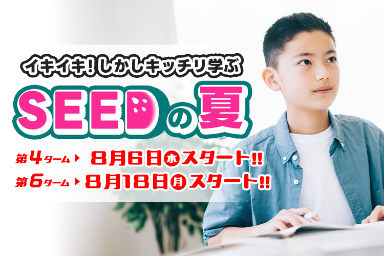 SEEDの夏！