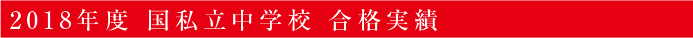 2018年 合格速報